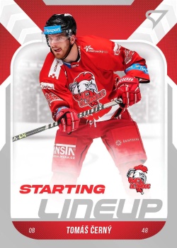 Tomas Cerny Olomouc Tipsport ELH 2022/23 SportZoo 2. serie Starting LINEUP #SL-56